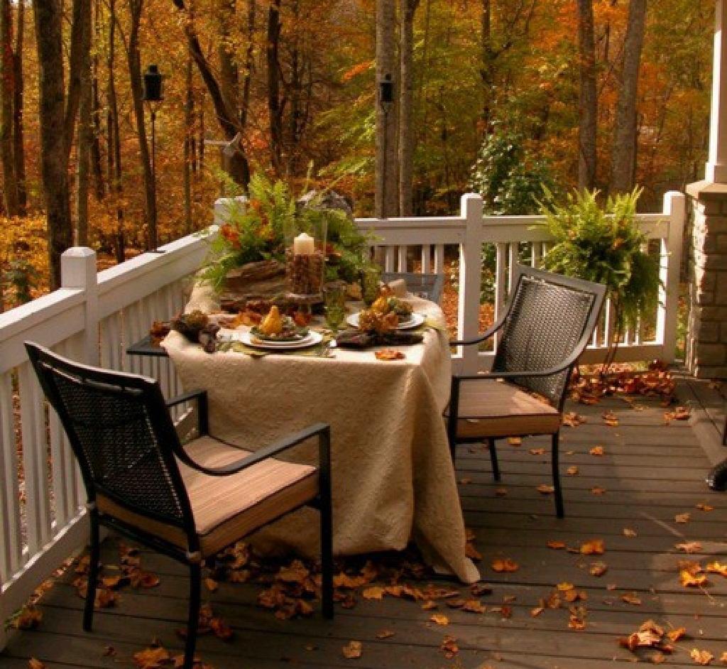 осень на даче картинки красивые