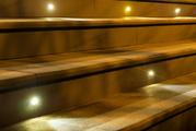 Подсветка точечная лестницы Серебряный Бор 